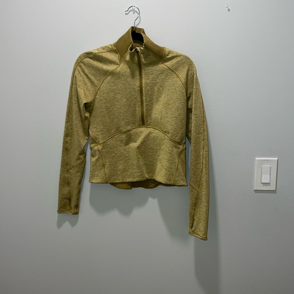 Lululemon It’s Rulu Cropped Half-zip sweatshirt size 8 - Picture 1 of 1